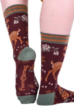 The Fawn Crew Socks -Vampirefreaks Sale Store deer socks