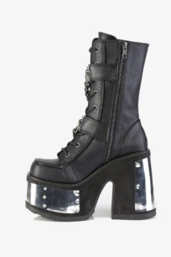 Death Sabbath Punk Skeleton Platforms [CAM120/BVL] -Vampirefreaks Sale Store demonia