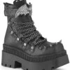 Spiked Vampire Bat Punk Platform Boots [WRATH-55] -Vampirefreaks Sale Store demonia ankle boots