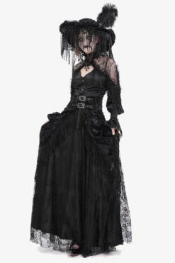 Dark Carriage Bustle Skirt -Vampirefreaks Sale Store devil fashion skirt