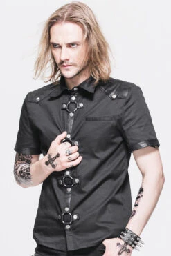 Black Knight Button Down Shirt