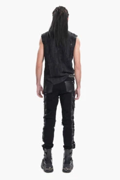 Deathrock Pierced Punk Vest -Vampirefreaks Sale Store devil fashion da5bf493 a2e8 44a4 a4f3 07171286eef9