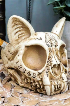 Spirit Cat Skull Ashtray -Vampirefreaks Sale Store dfdsfsds