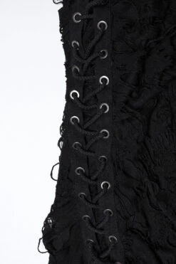 Black Death Tattered Mask Top -Vampirefreaks Sale Store distressed shirt c8a7db43 7b13 4cc7 9b81 16271bf538d2