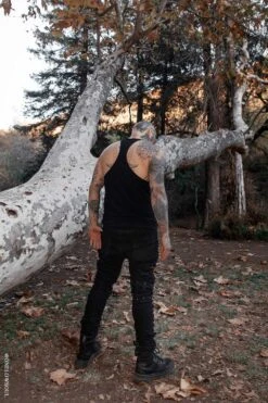 Devastator Pants -Vampirefreaks Sale Store distressed slim fit pants e4c0f098 4b53 45b8 b3cd 4f3449520dc3