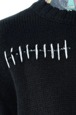 Auric Jumper Sweater [Unisex] -Vampirefreaks Sale Store distressed sweater