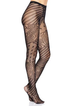 LEG AVENUE Sally's Stitches Patchwork Tights -Vampirefreaks Sale Store doll tights