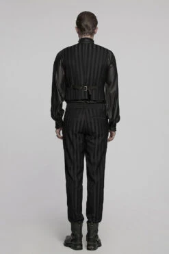 Sweeney Striped Trousers [Black] -Vampirefreaks Sale Store dracula clothes 641e6a64 fef8 4137 bfbb 5c58a521d6de