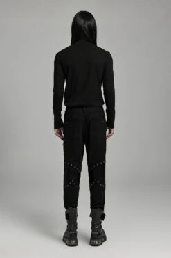 Dread Gothic Laced Up Shirt -Vampirefreaks Sale Store dread gothic laced up shirt mens tops 330714