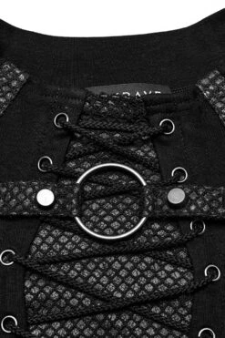 Dread Gothic Laced Up Shirt -Vampirefreaks Sale Store dread gothic laced up shirt mens tops 758009