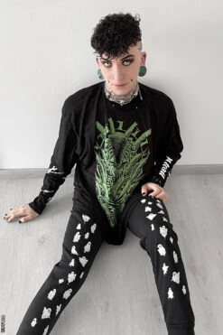 Ooky Spooky Ghost Joggers -Vampirefreaks Sale Store drsdratzzzss