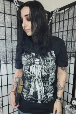Edgar Allan Poe T-shirt 21 Edgar Allan Poe T-shirt -Vampirefreaks Sale Store edgar allan poe t shirt graphic t shirt 264810