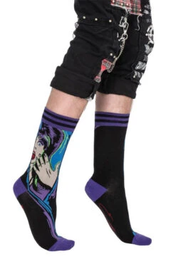 Elvira Unpleasant Dreemz Crew Socks -Vampirefreaks Sale Store een crew socks