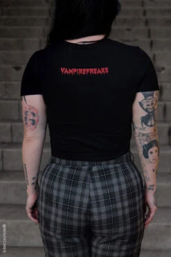 Bite Me Crop Top -Vampirefreaks Sale Store egirl top