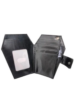 Elvira Coffin Wallet [Classic Logo] -Vampirefreaks Sale Store elvira coffin wallet classic logo bags wallets 587380