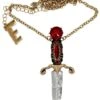 Elvira Dagger Necklace [RED] -Vampirefreaks Sale Store elvira dagger necklace red jewelry 923858
