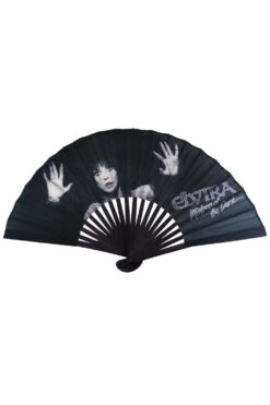 Elvira Dark Love Fabric Fan -Vampirefreaks Sale Store elvira dark love fabric fan umbrellas 313324