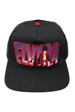 Elvira Lay Down Logo Red Hat
