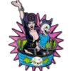Elvira Ghostcoaster Glitter Enamel Pin -Vampirefreaks Sale Store elvira pins