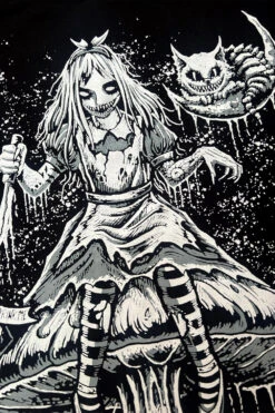 Alice Down The Rabbit Hole T-shirt -Vampirefreaks Sale Store emo alice in wonderland clothes 08d364e1 c23b 4bdc 923e 4c42aa474258