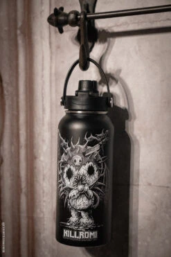 Hell Kitty 32 Oz Water Bottle -Vampirefreaks Sale Store emo cat water bottle