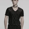 Ruins Ripped Shirt -Vampirefreaks Sale Store emo clothes mens