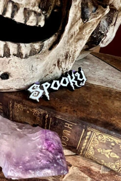 Spooky Enamel Pin -Vampirefreaks Sale Store emo goth spooky pin