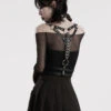 Silver Spine Harness -Vampirefreaks Sale Store emo harness