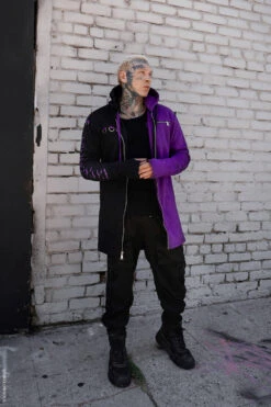 Split Mage Hoodie [Black/Purple] -Vampirefreaks Sale Store emo hoodie 6b860f4c 50e2 4523 bb2a 6e446a75b0cb