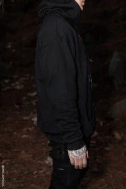 Merry Krampus Hoodie -Vampirefreaks Sale Store emo mens clothes