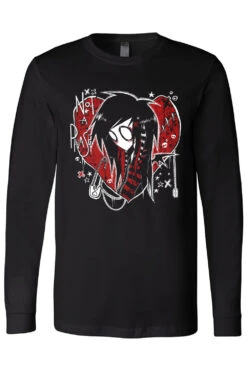 Not A Phase T-shirt [@Clawed_Beauty101] -Vampirefreaks Sale Store emo not a phase longsleeve tshirt