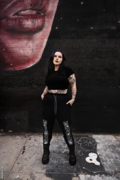 Spiderweb Joggers 14 Spiderweb Joggers -Vampirefreaks Sale Store emo pants womens