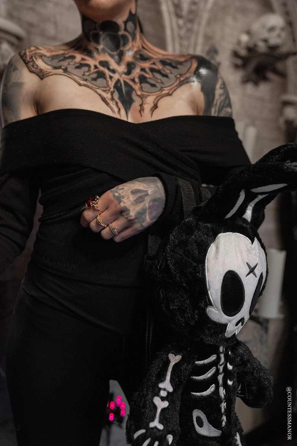 RIP Rabbit Plush Backpack 7 RIP Rabbit Plush Backpack - Image 7