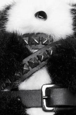 Punk Panda Bear Plush Keychain -Vampirefreaks Sale Store emo plushie 3a01cdc1 c355 4f7a 86a2 37217fcaf625