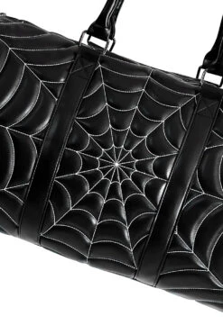 Web Weekender Bag [Black/White] -Vampirefreaks Sale Store emo purse d7fe70c6 e024 4b4c 86c5 f7ba70a9625c