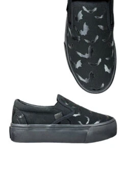 Chill Bat Platform Sneakers [Blackout]