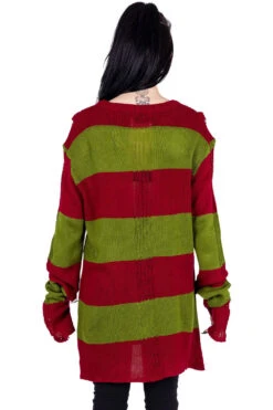 Amalric Jumper Sweater [Red/Green] -Vampirefreaks Sale Store emo sweater 90b6c2a1 4380 4693 acbf d5d71ea44c47