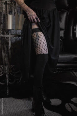 Fishnet Garter Thigh High Socks [Black] -Vampirefreaks Sale Store emo tights 3d0eb446 d9ac 4f69 b7a9 ec5c9439a7e7