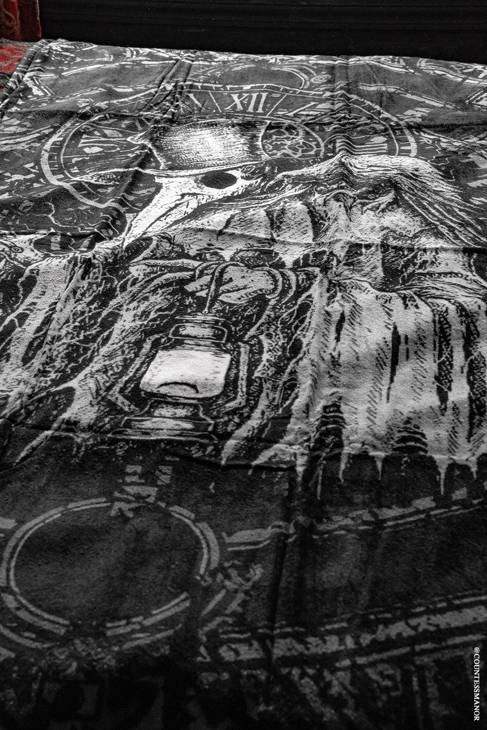 Plague Doctor Beach Towel 6 Plague Doctor Beach Towel - Image 6