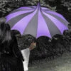 Batwing Pagoda Umbrella [BLACK/DARK PURPLE] -Vampirefreaks Sale Store emo umbrella d21a1414 18e8 40ea 8ab3 9d9302b11445