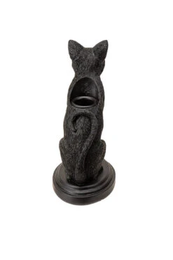 Alchemy Faust's Familiear Cat Candle Holder -Vampirefreaks Sale Store fausts familiear cat candle holder housewares 364653
