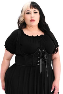 Fishnet Underbust Corset -Vampirefreaks Sale Store fishnet corset db355c39 278b 48b9 937e cf2b5510c8ac