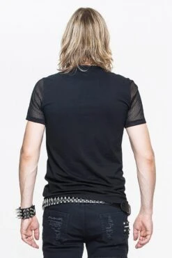 Fishnet Slasher Top -Vampirefreaks Sale Store fishnet slasher top mens tops 189848