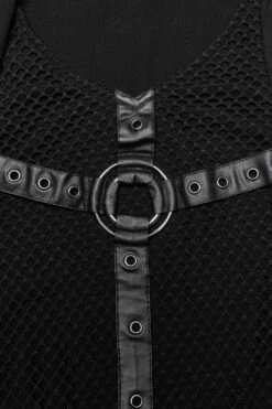 Darkwave Cyber Tech Hooded Tank Top -Vampirefreaks Sale Store fishnet top 59659260 522a 4d44 88b3 1b49a8f5bbc5