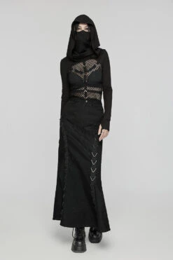 Trad Goth Fishnet Maxi Skirt -Vampirefreaks Sale Store fishtail skirt 920d15c0 89b0 4912 9207 d078d4453177