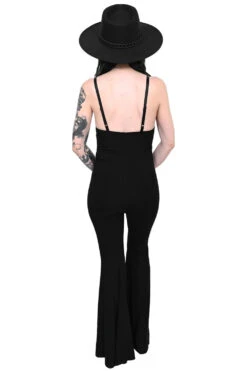 Mega Flare Jumpsuit 13 Mega Flare Jumpsuit -Vampirefreaks Sale Store flare jumpsuit