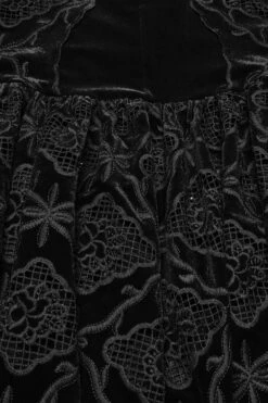 Mermaid Tears Lace-Up Fishtail Dress -Vampirefreaks Sale Store flared fishtail dress