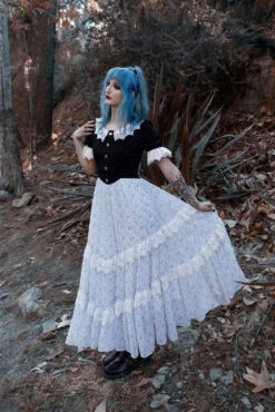 Widowbloom Dress -Vampirefreaks Sale Store floral gown