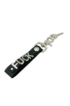 Foul Mouth F*ck Punk Keychain -Vampirefreaks Sale Store foul mouth fck punk keychain housewares 881595