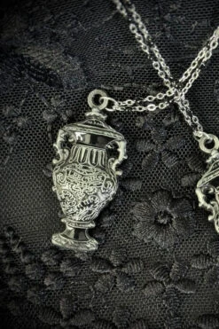 Leeches Apothecary Necklace -Vampirefreaks Sale Store freaky jewelry
